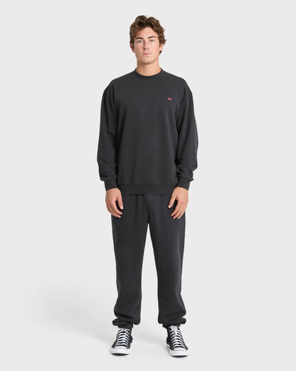 Saltwater Mineral Wash Crewneck Sweatshirt - Phantom