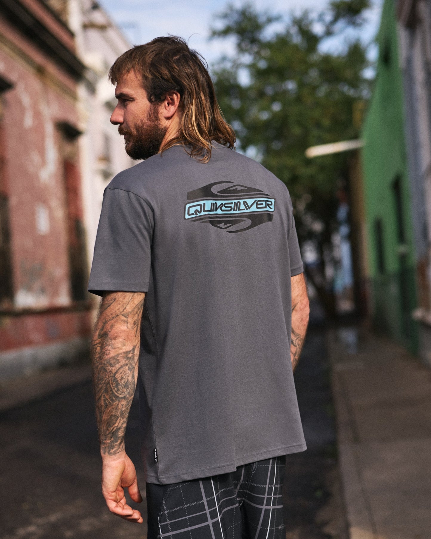 Omni Yin Short Sleeve T-Shirt - Iron Gate