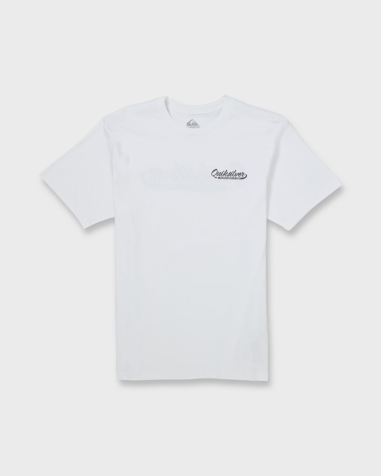 Thick To Thin Graphic Short Sleeve T-Shirt - White