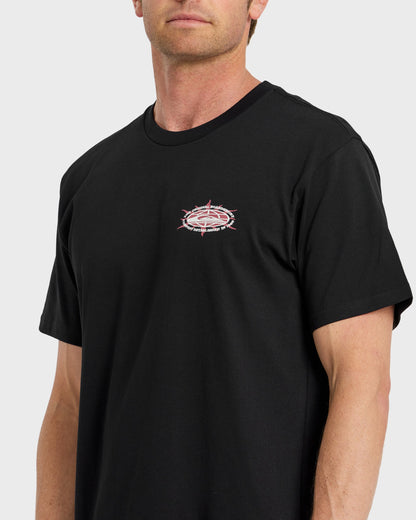 Solar Flares Short Sleeve T-Shirt - Black