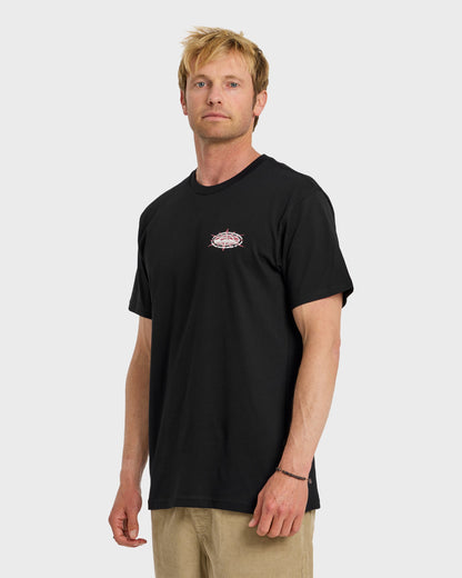 Solar Flares Short Sleeve T-Shirt - Black