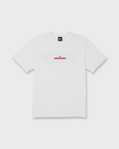 Dark Torch Pigment-Dyed Short Sleeve T-Shirt - White