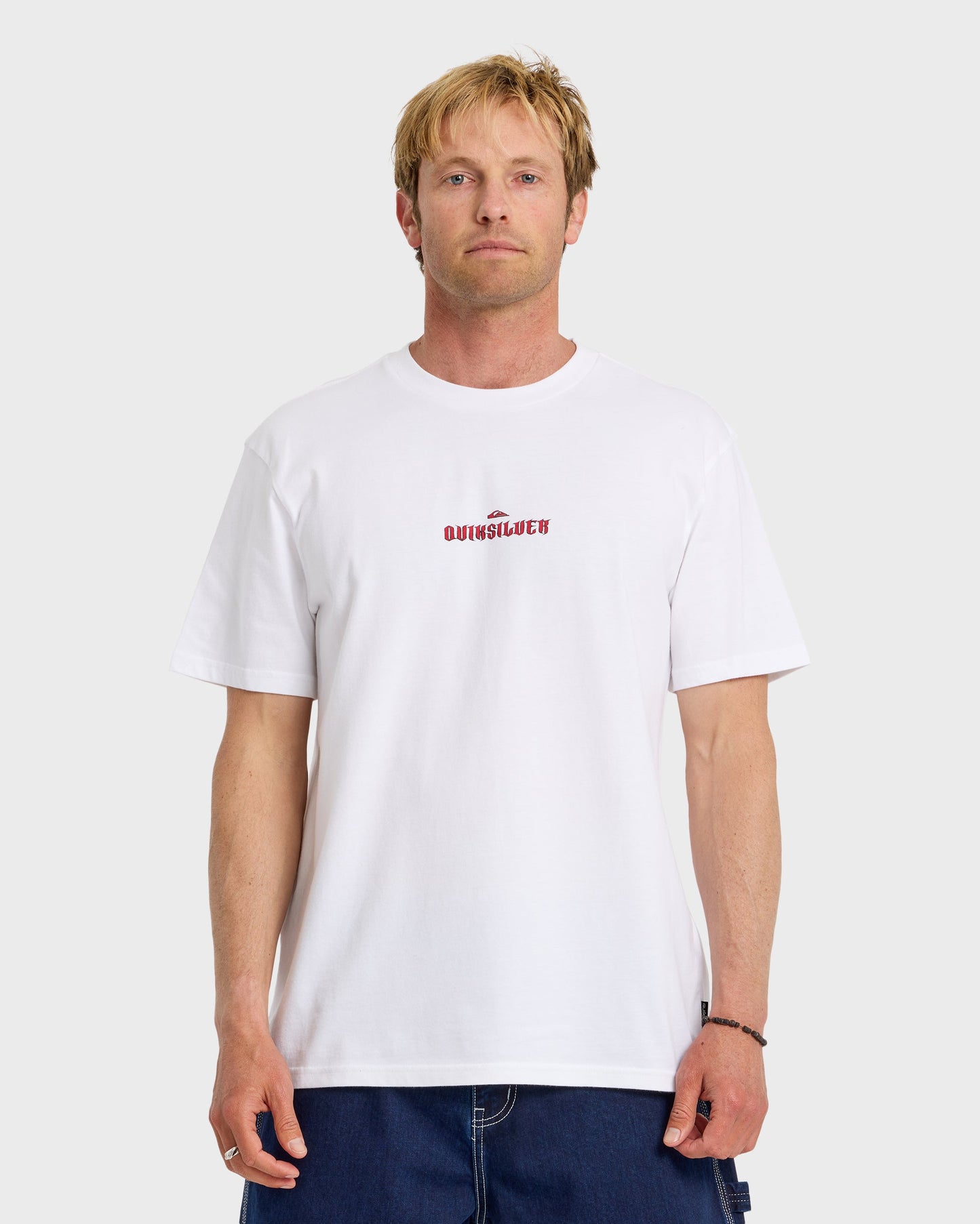 Dark Torch Pigment-Dyed Short Sleeve T-Shirt - White