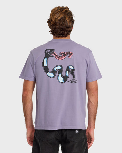 Snake Bite Pigment Dyed Short Sleeve T-Shirt - Daybreak