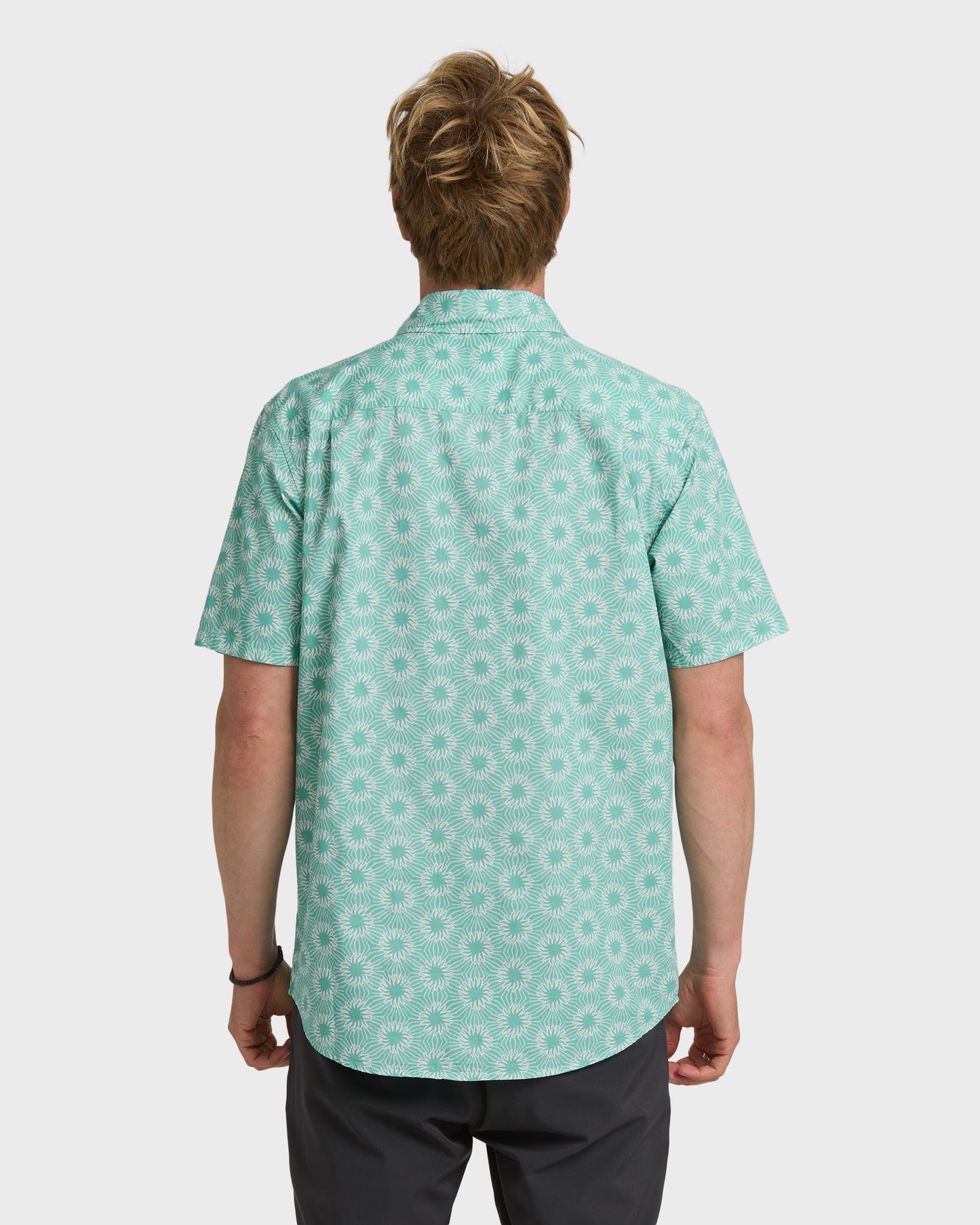Ocean Mayhem Classic Short Sleeve Shirt - Aqua