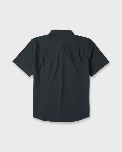 Ridgeport Tech Classic Short Sleeve Woven Shirt - Anthracite