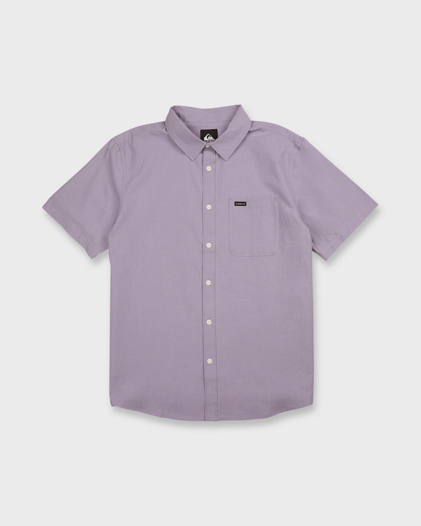 Shore Break Classic Short Sleeve Woven Button-Up Shirt - Daybreak