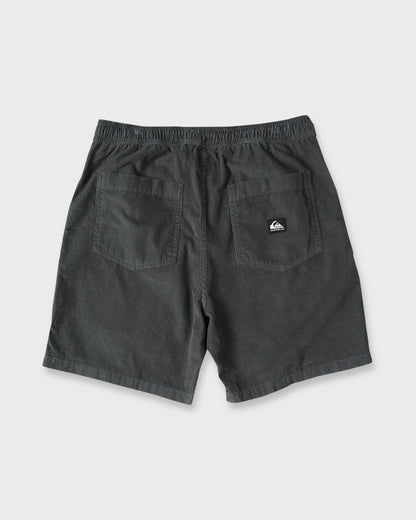 Taxer Cord 18" Elastic Waist Shorts - Iron Gate