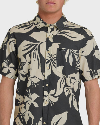 Kailua Classic Printed Short Sleeve Shirt - Iron Gate