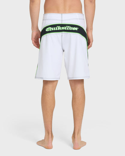 Mercury Gravity 21" Boardshorts - Snow White