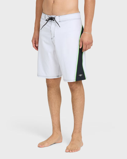 Mercury Gravity 21" Boardshorts - Snow White