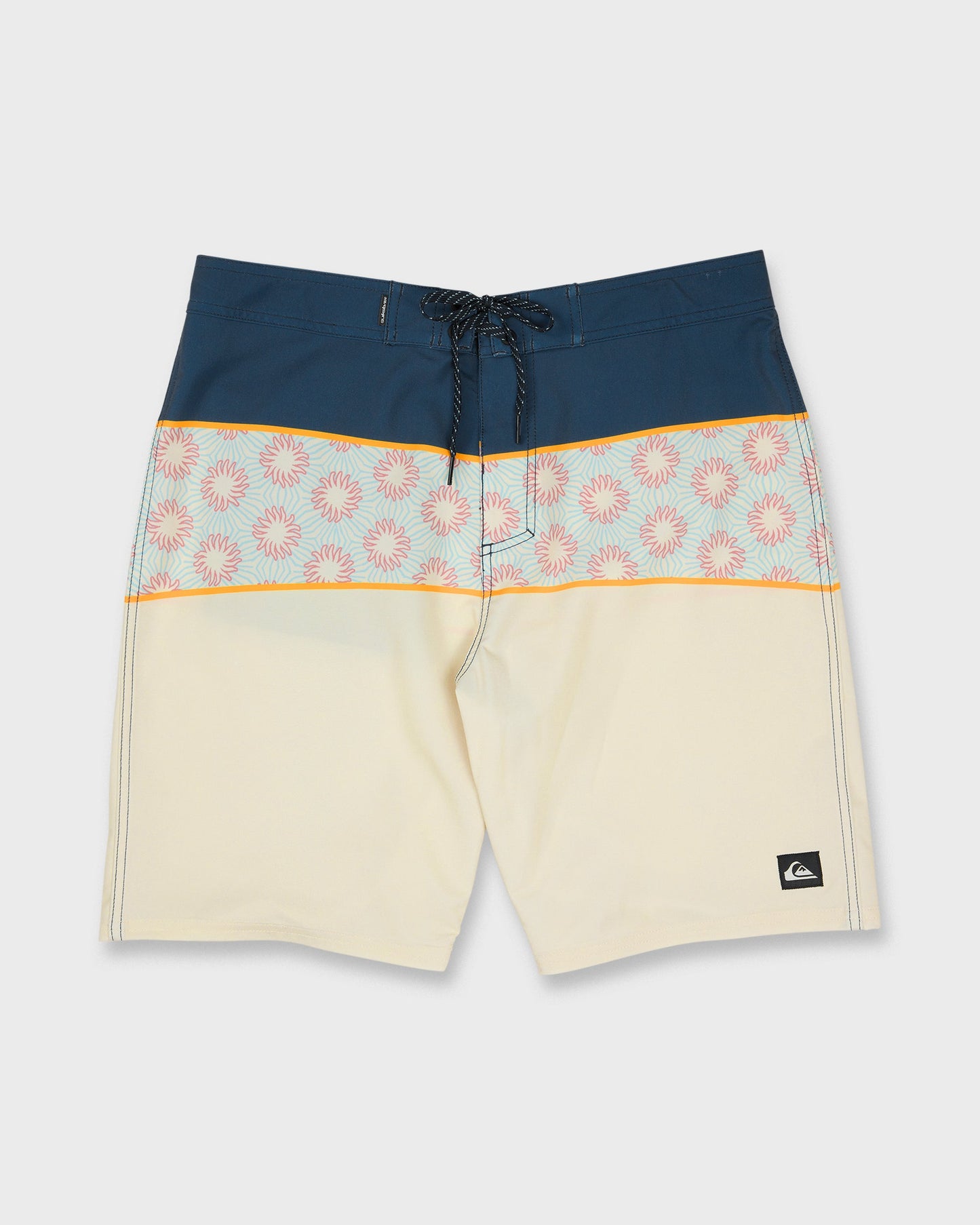 Surfsilk Panel 20" Boardshorts - Bone White