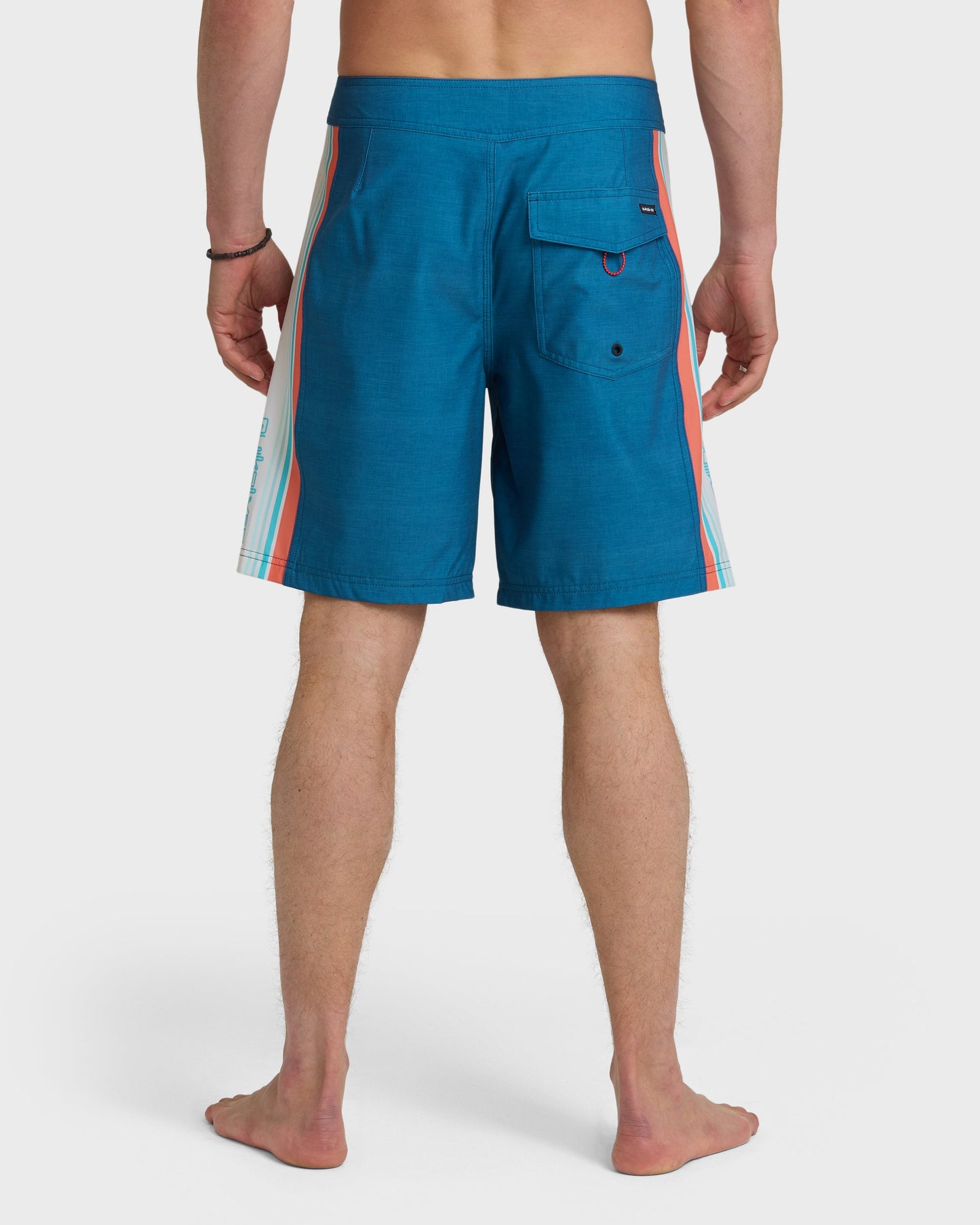 Fade Lines Panel 19" Boardshorts - Dark Denim
