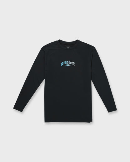 Everyday Graphic UPF 50 Long Sleeve Surf Shirt - Black