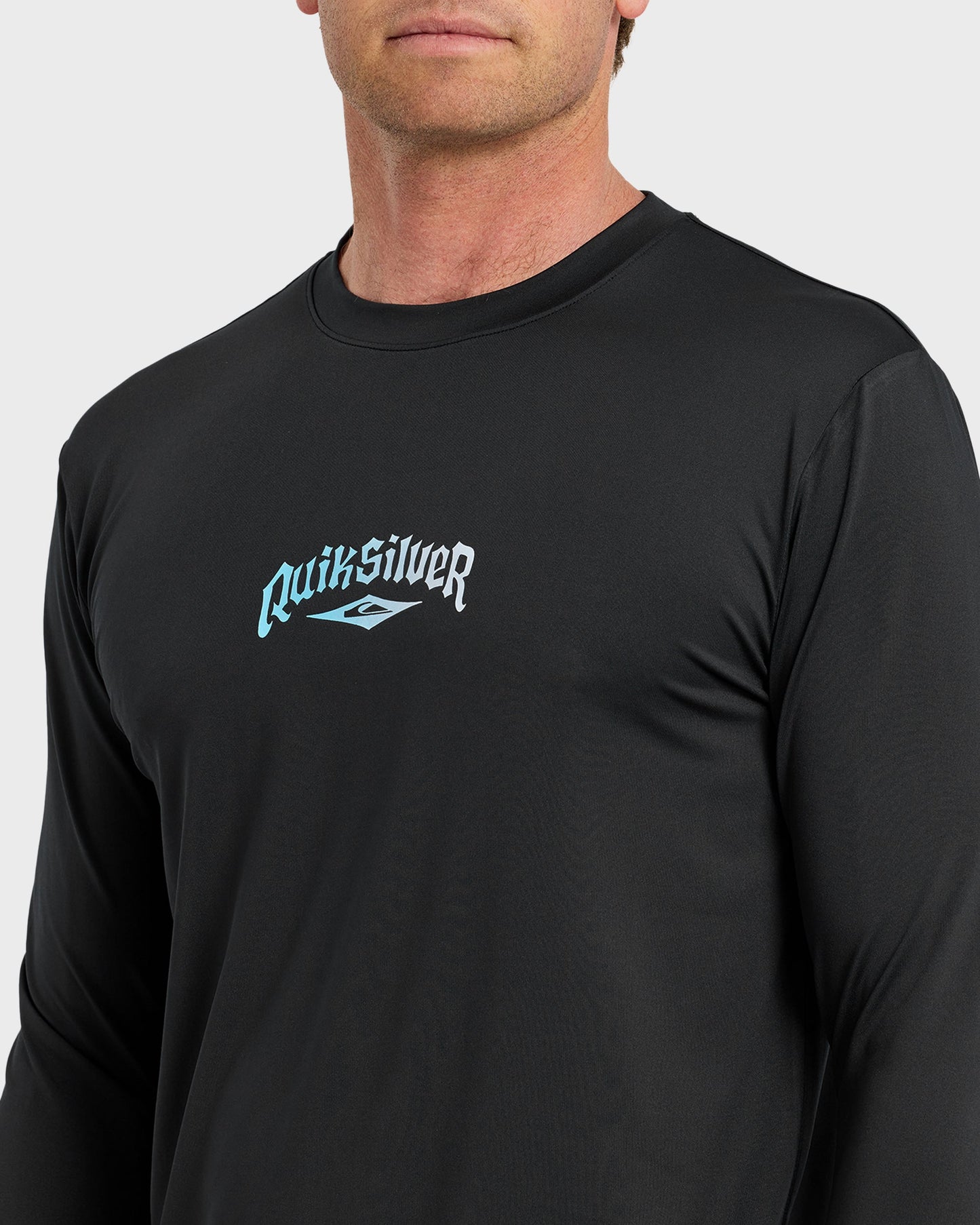 Everyday Graphic UPF 50 Long Sleeve Surf Shirt - Black