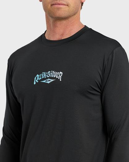 Everyday Graphic UPF 50 Long Sleeve Surf Shirt - Black