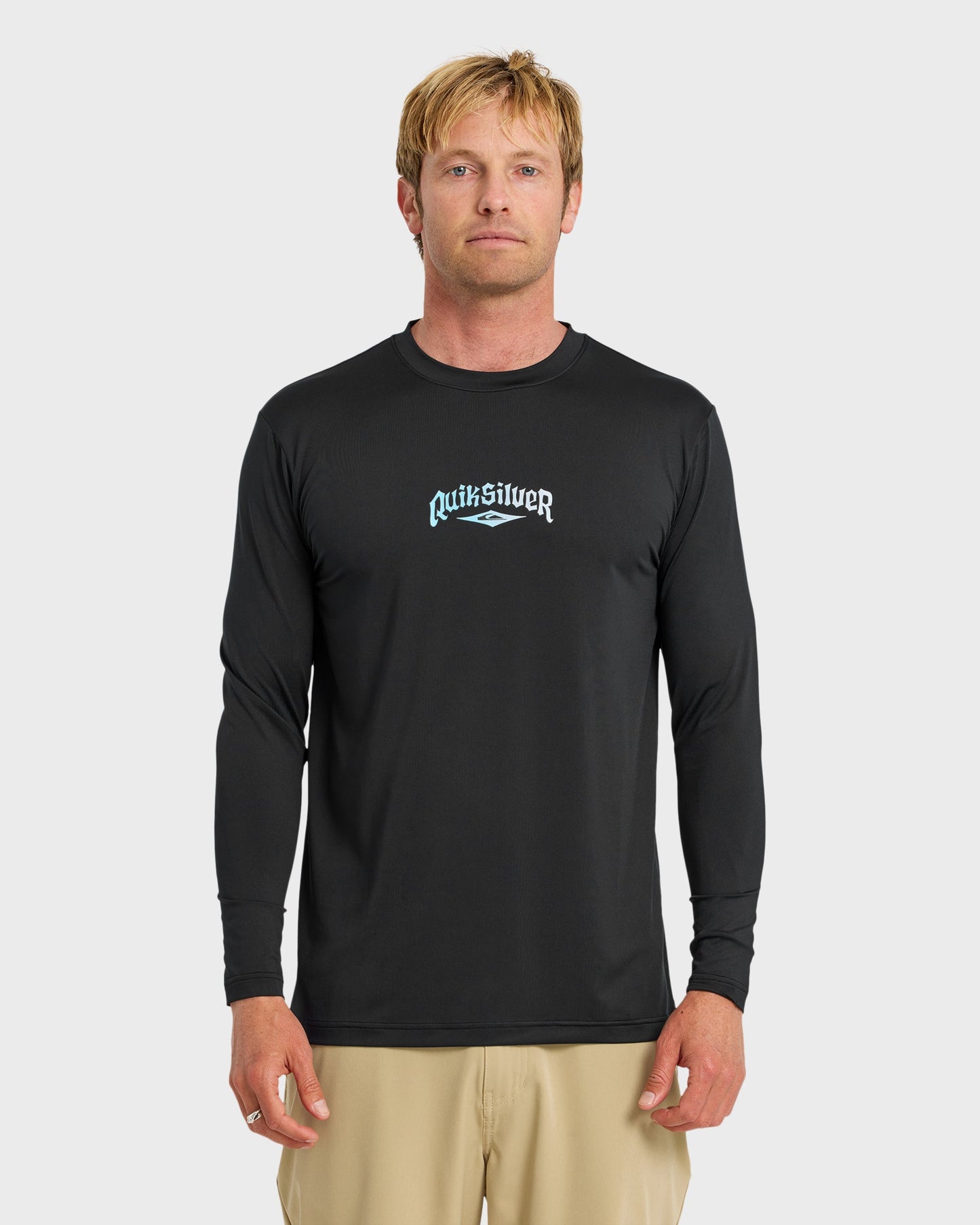 Everyday Graphic UPF 50 Long Sleeve Surf Shirt - Black