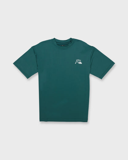 DNA Logo UPF 50 Short Sleeve Surf Shirt - Mediterranea