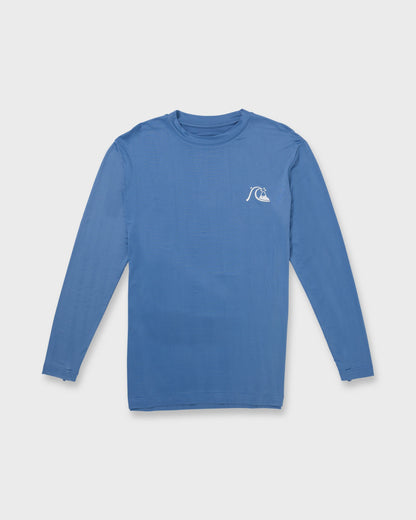 DNA Logo UPF 50 Long Sleeve Surf Shirt - Riviera