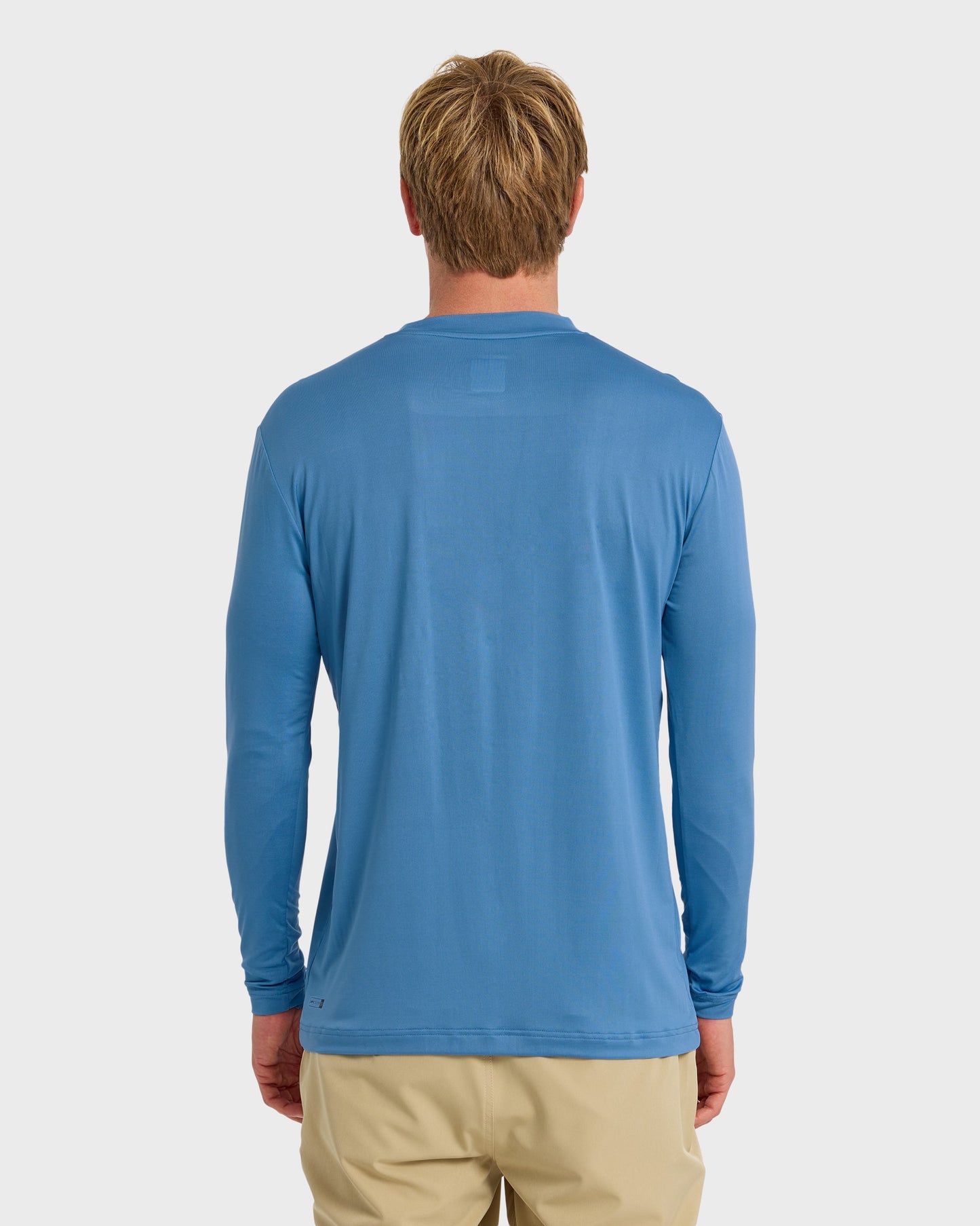 DNA Logo UPF 50 Long Sleeve Surf Shirt - Riviera