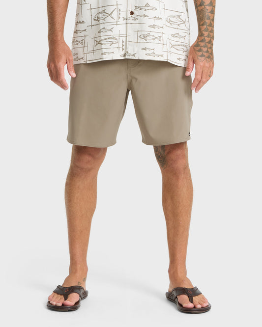 Waterman Strands 19" Amphibian Hybrid Shorts - Coriander