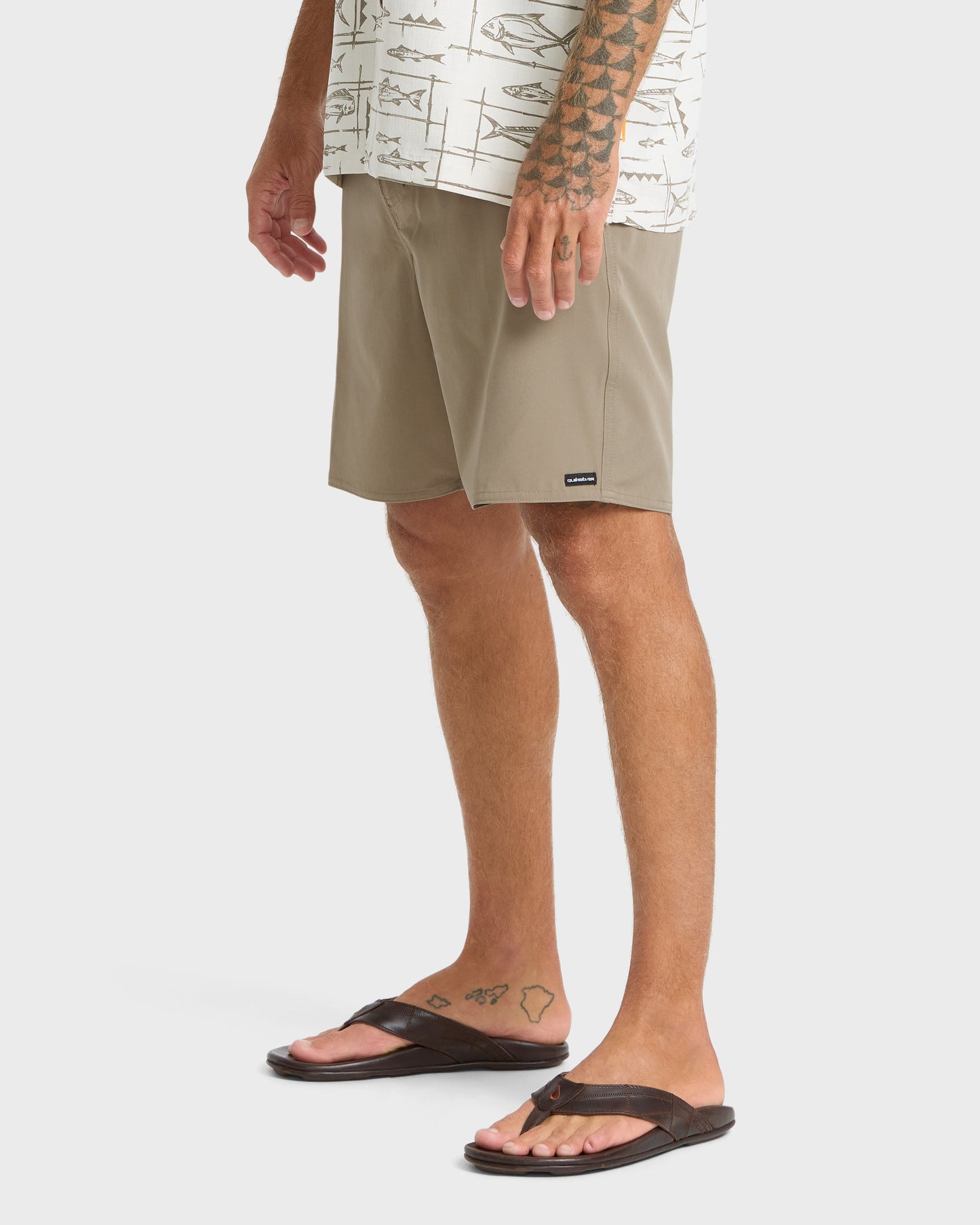 Waterman Strands 19" Amphibian Hybrid Shorts - Coriander