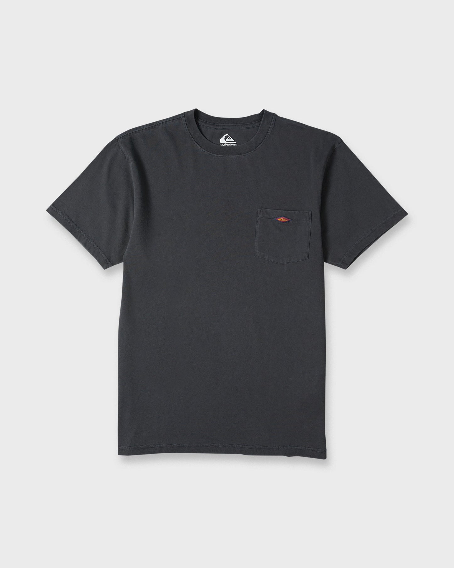 Saltwater Pigment-Dyed Short Sleeve Pocket Tee - Phantom