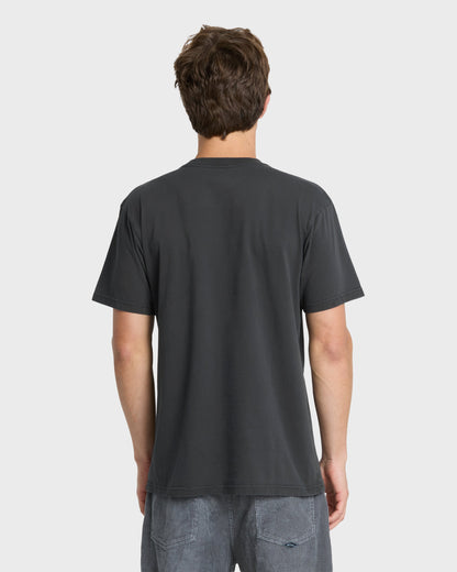 Saltwater Pigment-Dyed Short Sleeve Pocket Tee - Phantom