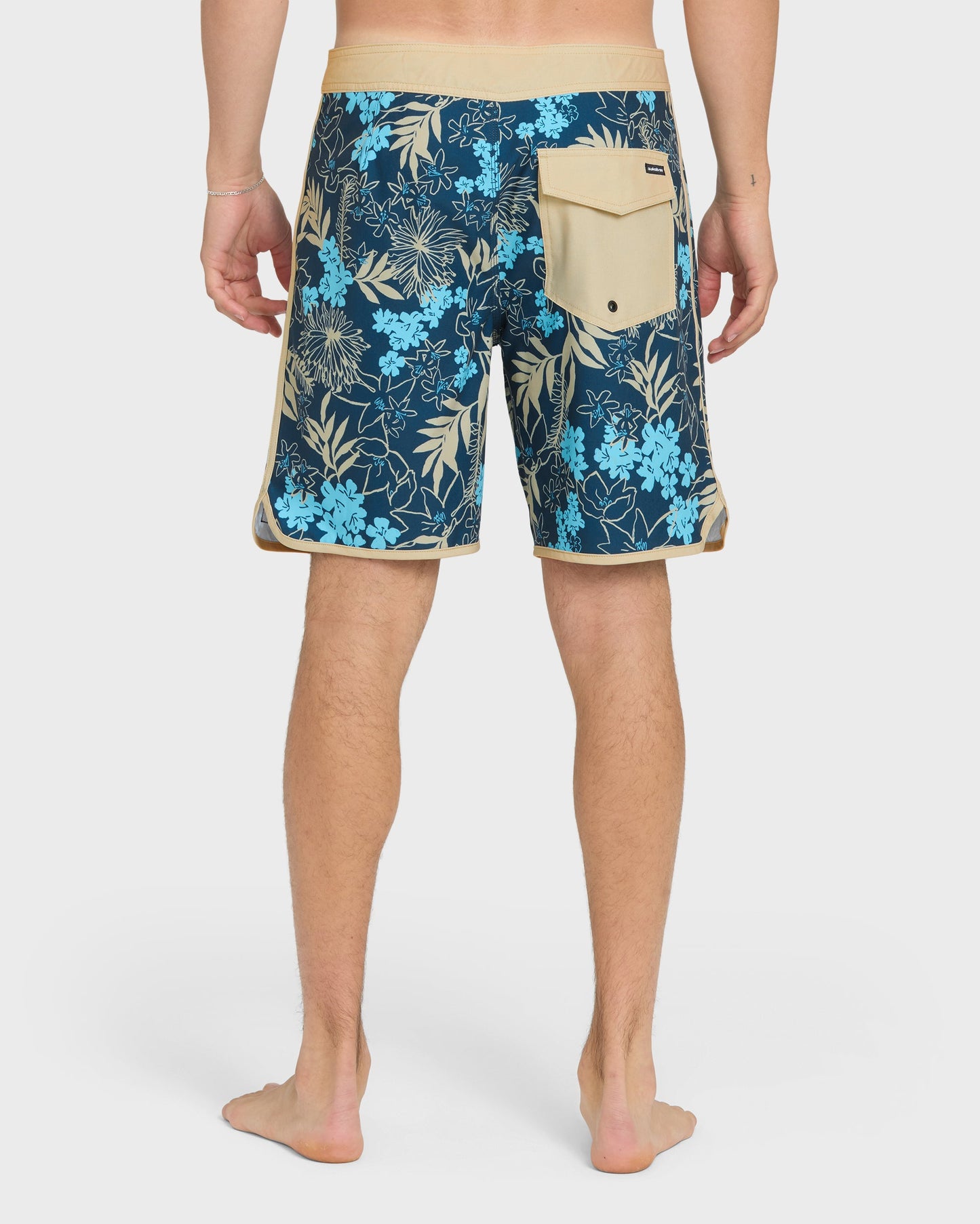 Jetty Bloom 19" Boardshorts - Dark Denim