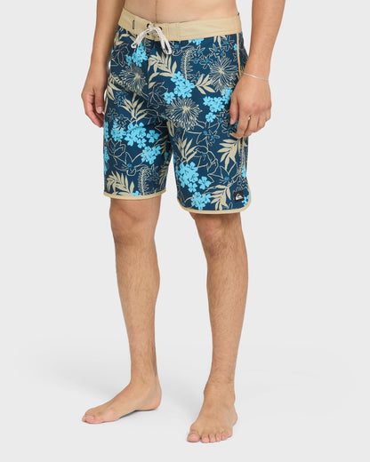 Jetty Bloom 19" Boardshorts - Dark Denim