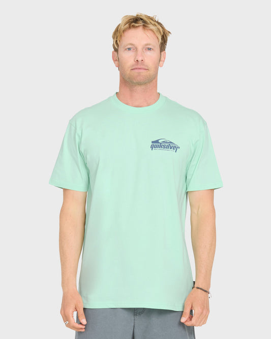 Linked Up Classic Short Sleeve Cotton T-Shirt - Brook Green