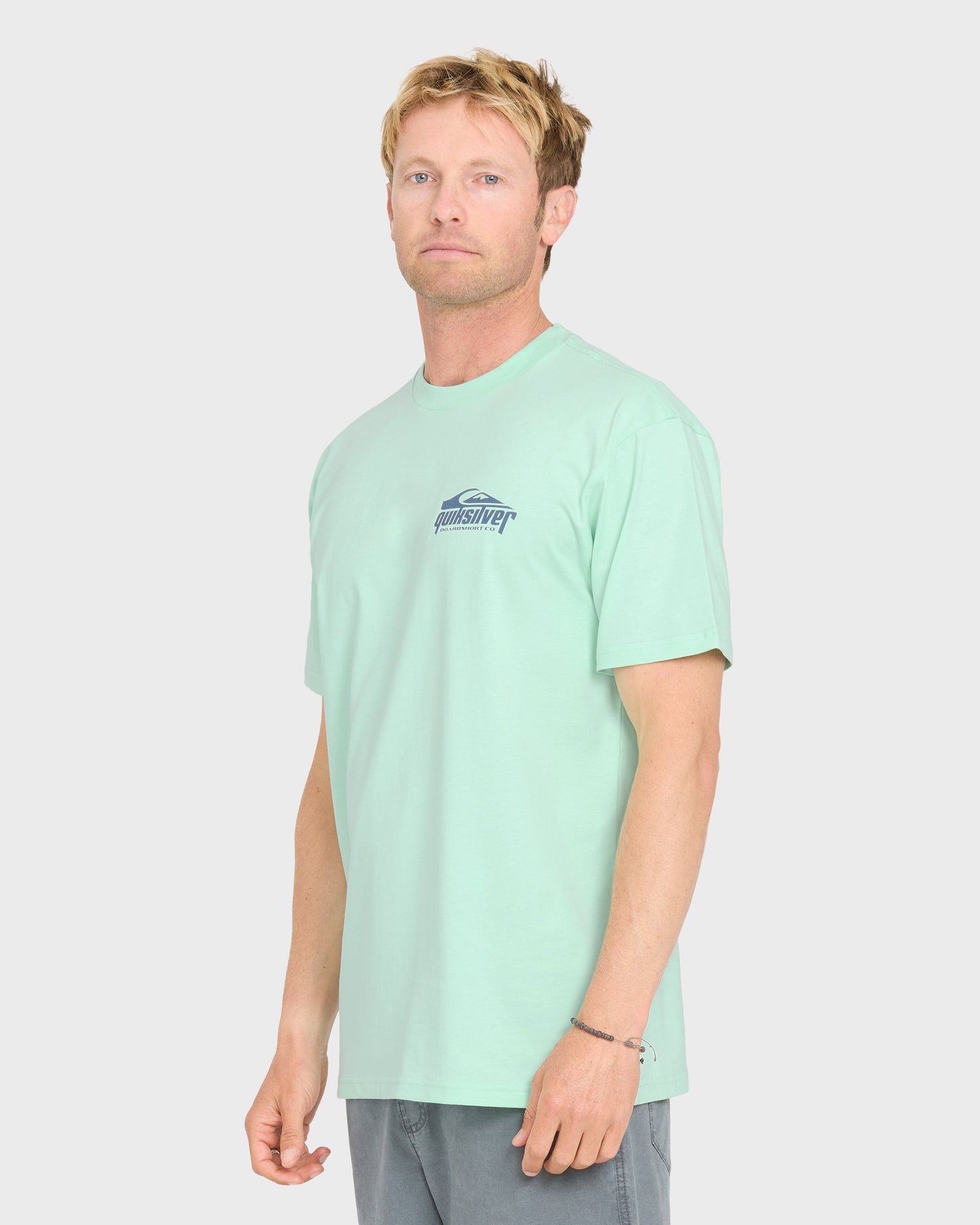 Linked Up Classic Short Sleeve Cotton T-Shirt - Brook Green