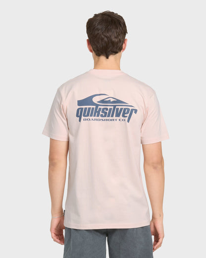 Linked Up Classic Short Sleeve Cotton T-Shirt - Rosewater
