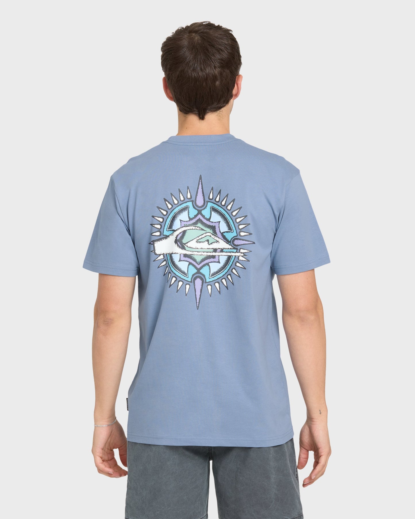 Shooting Star Short Sleeve Knit T-Shirt - Infinity