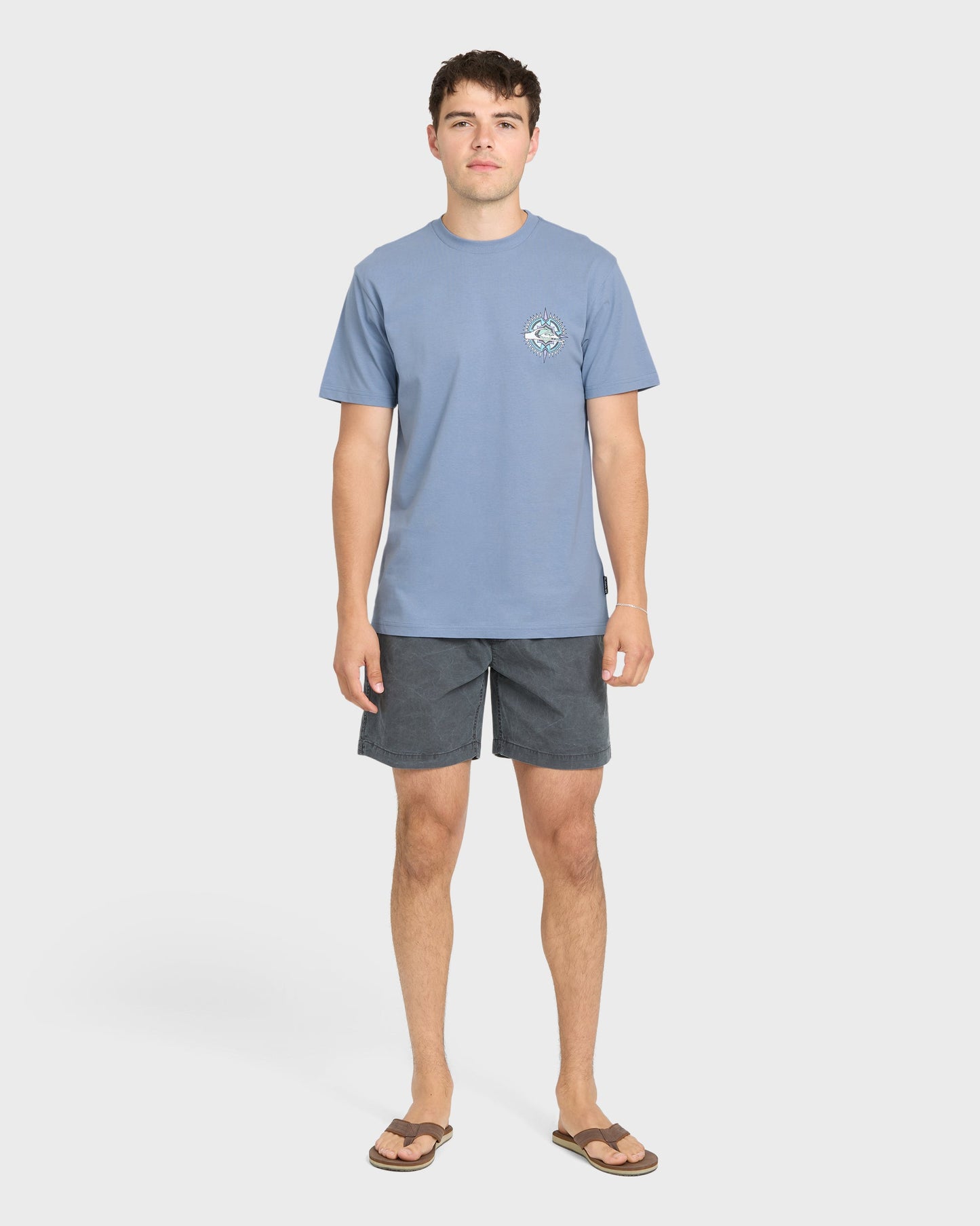 Shooting Star Short Sleeve Knit T-Shirt - Infinity