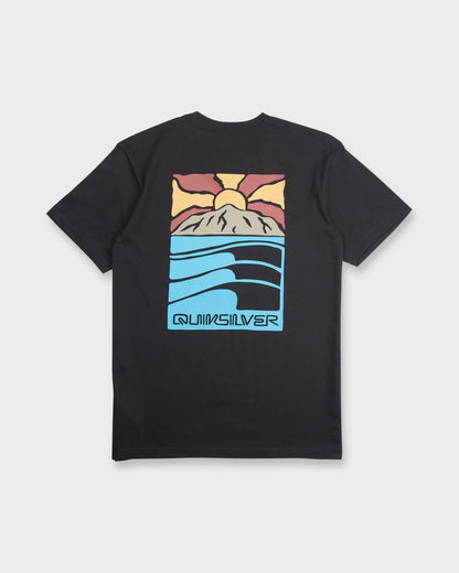 Going Right Classic Short Sleeve Cotton T-Shirt - Black