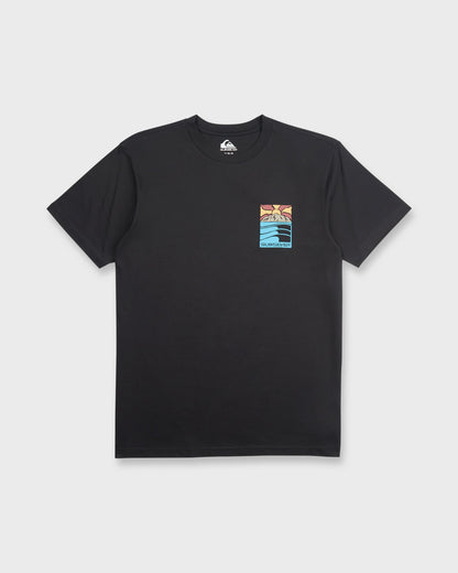 Going Right Classic Short Sleeve Cotton T-Shirt - Black