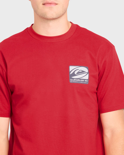 Out Of Bounds Classic Short Sleeve Cotton T-Shirt - Salsa
