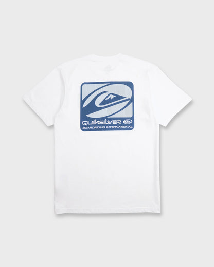 Out Of Bounds Classic Short Sleeve Cotton T-Shirt - White