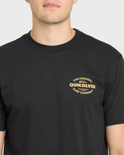 The Shed Short Sleeve Cotton T-Shirt - Black