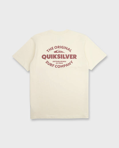 The Shed Short Sleeve Cotton T-Shirt - Bone White