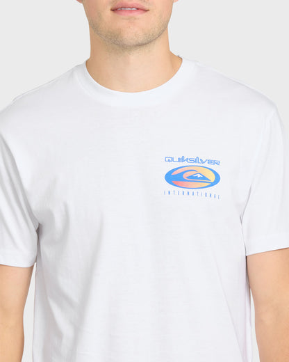 QS International Short Sleeve Knit T-Shirt - White