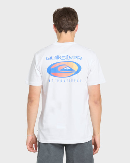 QS International Short Sleeve Knit T-Shirt - White