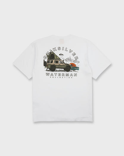 Waterman Traveler Classic Short Sleeve Cotton T-Shirt - White