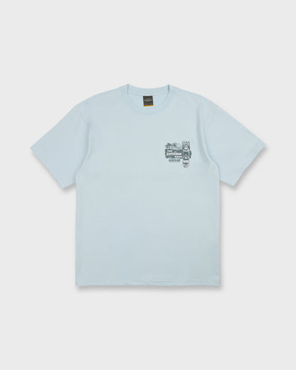 Waterman Room Classic Short Sleeve Cotton T-Shirt - Skyway