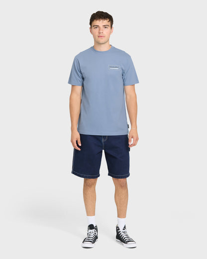 California Quiver Short Sleeve Cotton T-Shirt - Infinity