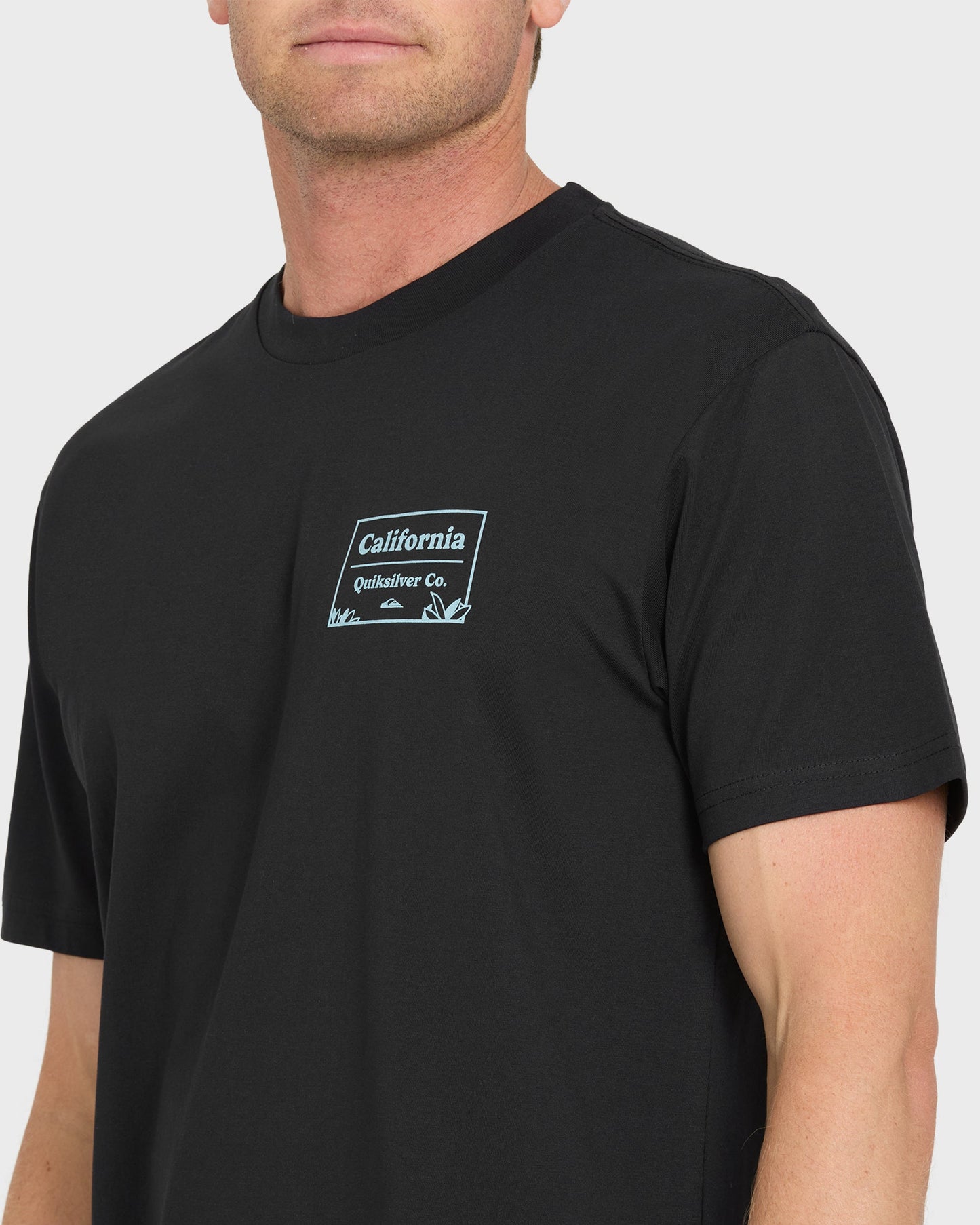 California Cliffs Short Sleeve Knit T-Shirt - Black