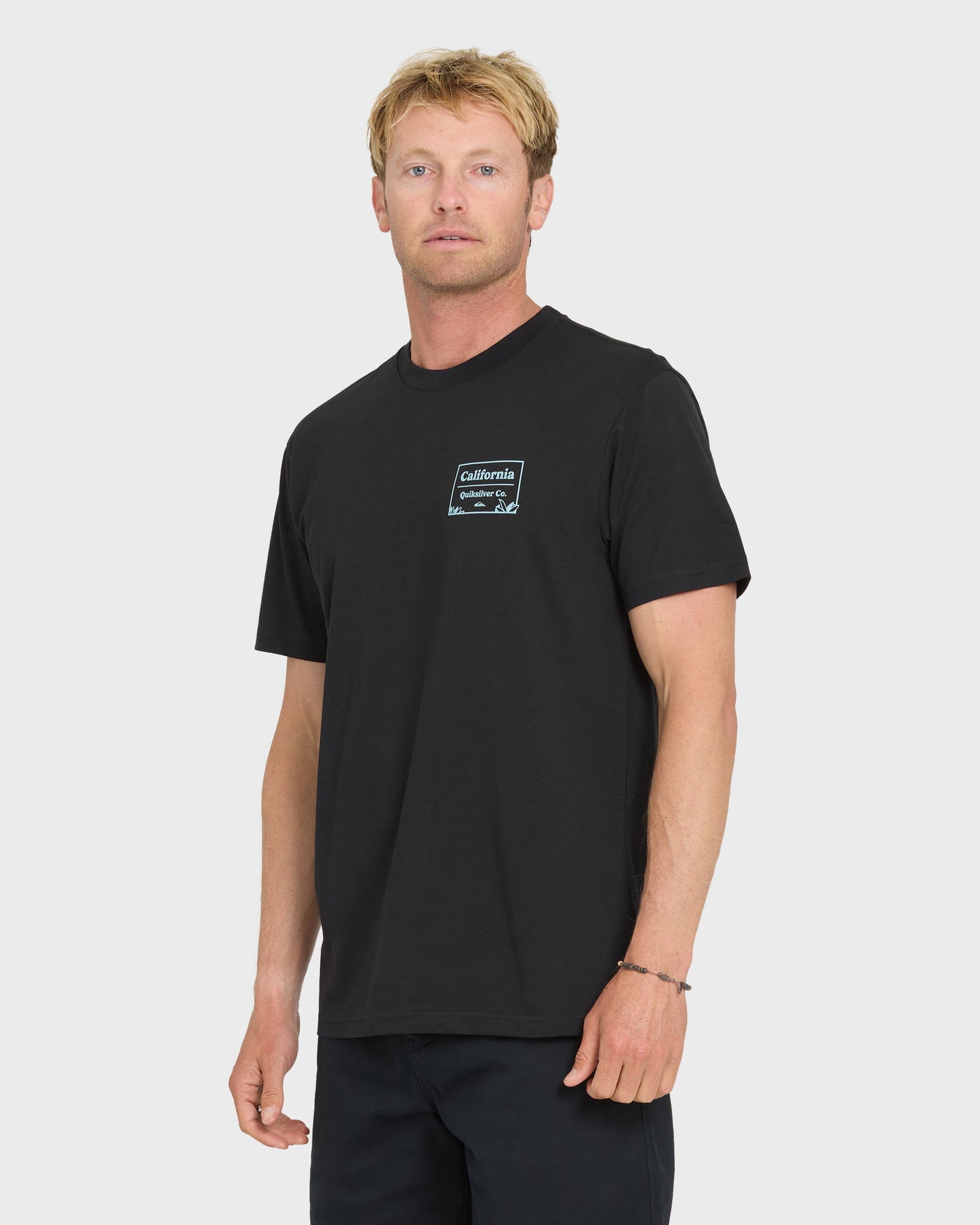 California Cliffs Short Sleeve Knit T-Shirt - Black