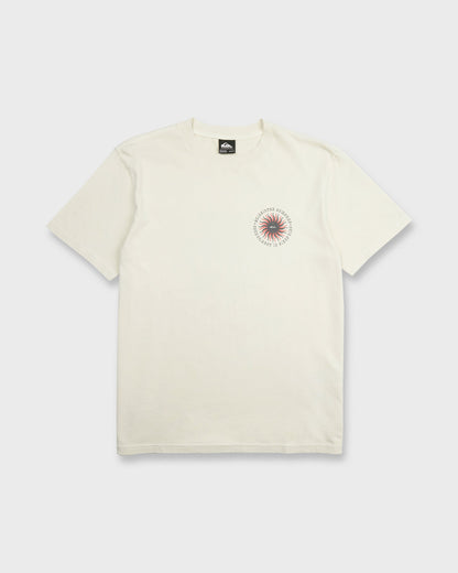 Sunny Day Pigment Dye Short Sleeve Cotton T-Shirt - Silver Birch