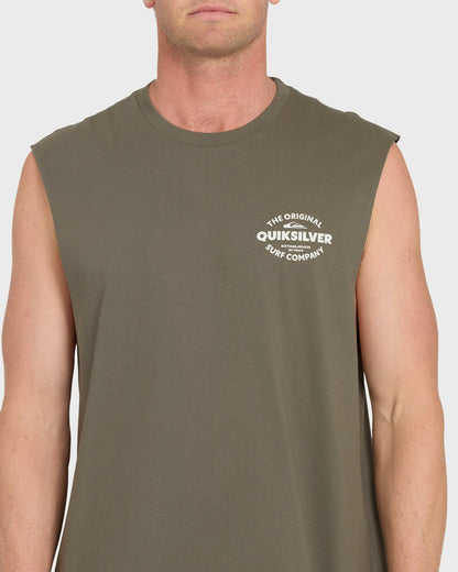 The Shed Tank Top - Grape Leaf
